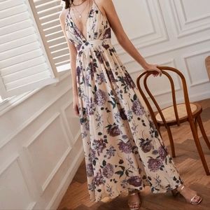 (A) Women's Floral Dress